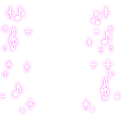 Pink Glowing Music Aura (EMISSIVE)