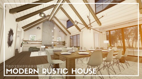 [NEW!] Modern Rustic House