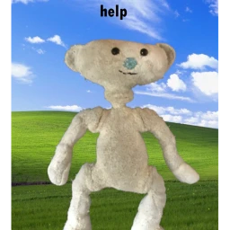BEAR but hes dancing to a error remix song on a pc icon