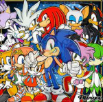 Team Sonic + Amy and Shadow and Cream and Rouge