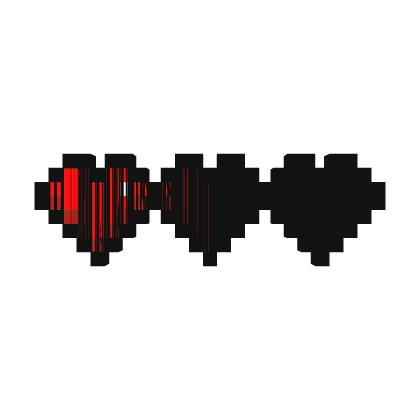 Glitched HP Pixel Health Bar