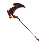 Pumpkin Dragon Scythe
