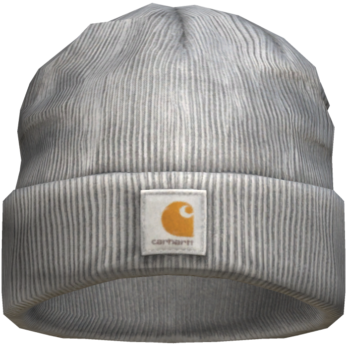 White Realistic CHart Beanie