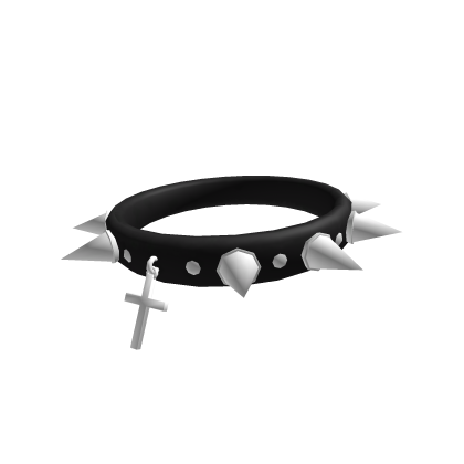 Spiked Cross Collar 3.0