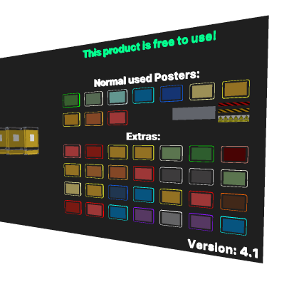 Elevator Posters (Version 4.1)