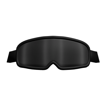 Black Ski Goggles
