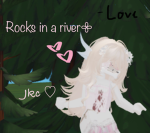 ⋅ʚRocks in a riverɞ⋅