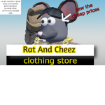 rat and cheez clothing store