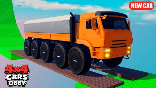 🌍4x4 Cars Obby🔥