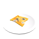Plate of Moldy Cheese