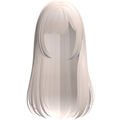 blonde long layered anime hair with bangs Roblox item