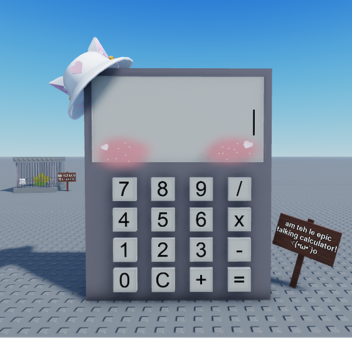 le talking calculator