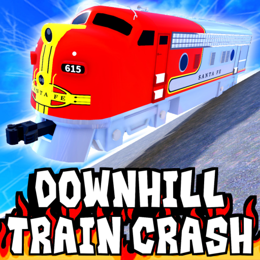Downhill Train Crash 🚂 | BrentAnimate's Railway official Roblox game thumbnail