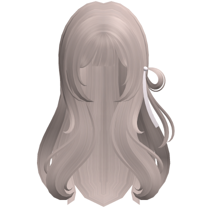 Long Cutesy Hair w Side Ponytail (Ash Blonde) Roblox item