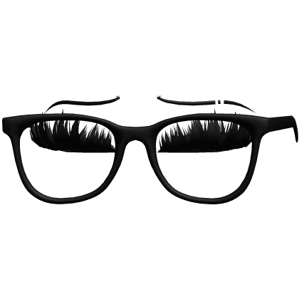 ♡ punk lashes w glasses