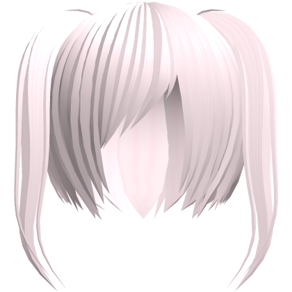 〃￣ω￣〃 cute pink side bang twintails  Roblox item