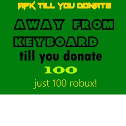 AFK till you donate IOO  icon