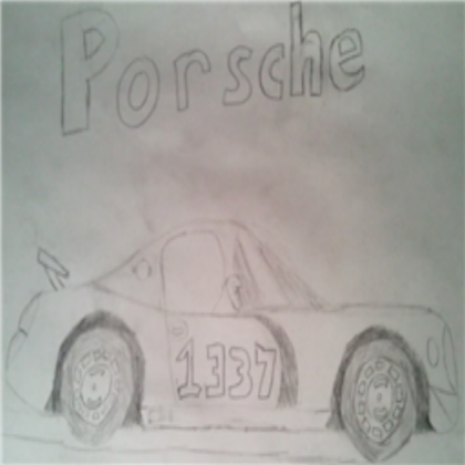 Porsche Drawing Roblox decal
