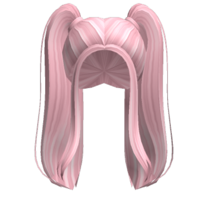 pink hair Roblox decal