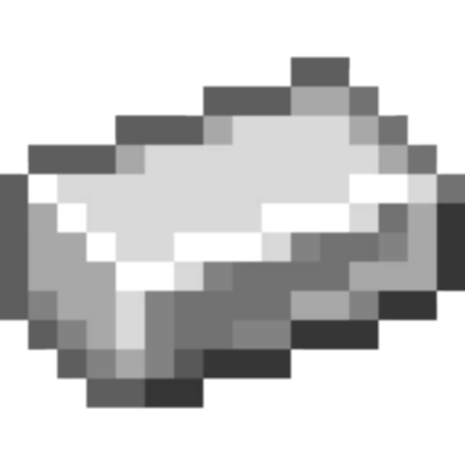 Minecraft iron Ingot Roblox decal
