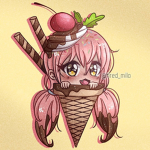 gacha and ice cream