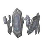 Ghostly Hollow Crystals