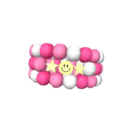 3.0 Pink Pearl Preppy Armband
