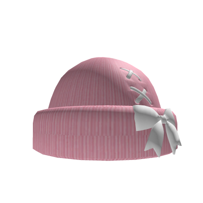 [SET] ꩜ Y2k beanie ꩜ Pink and White ꩜