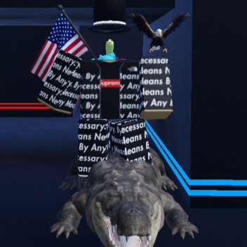 Random crocodile gun game