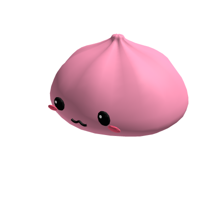 Pink Squishy Dumpling Hat Roblox item