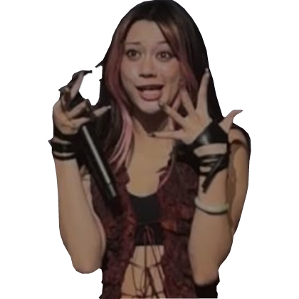 KATSEYE Megan Meme Cutout