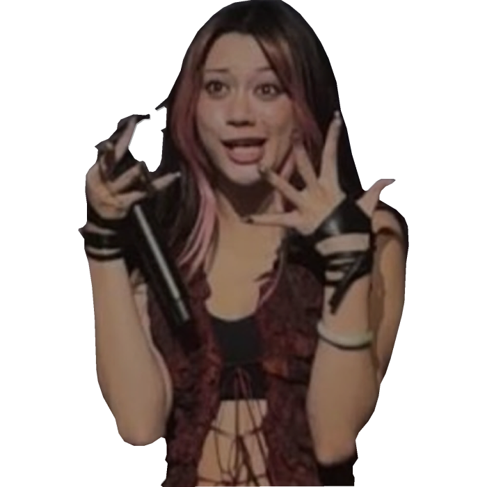 KATSEYE Megan Meme Cutout