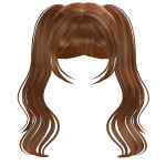 Ginger Wavy Pigtails