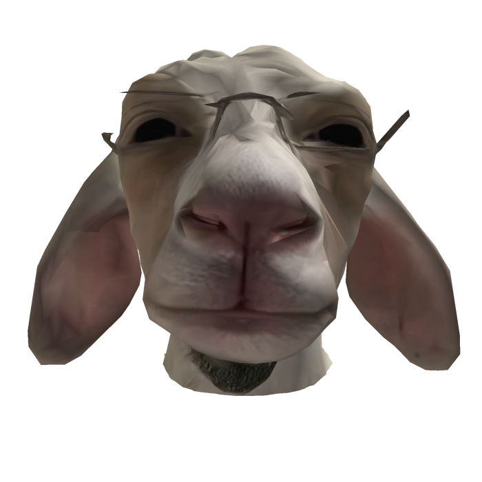 Funny Nerdy Goatee Goat Meme
