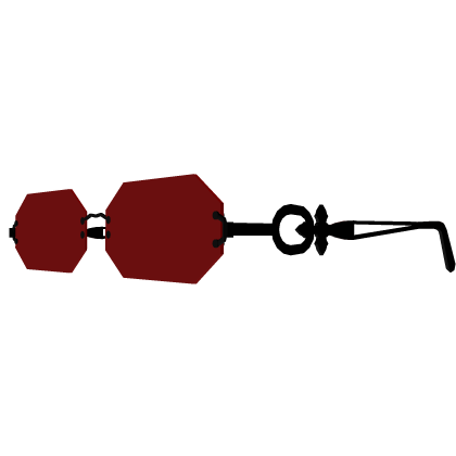 Gothic Vampire Sunglasses | Red