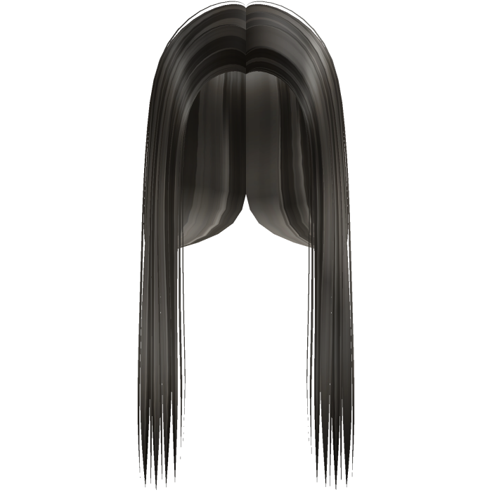 Ash Brown Triple Highlight Y2k Front-Swept Hair