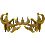 Gold Chaos Claw Crown
