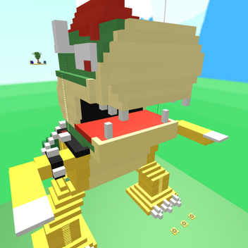 Climb Giant Bowser Obby