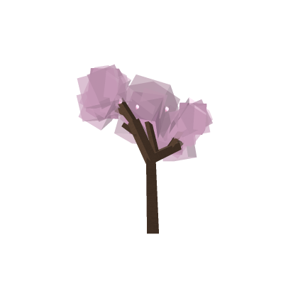Pink Cherry Blossom Tree