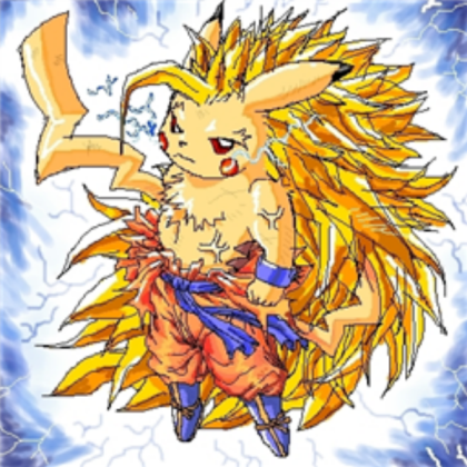 dragon-ball-z-super-pikachu decal Roblox decal