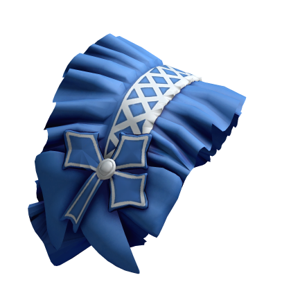 Cute Blue Lolita Headband  Roblox item