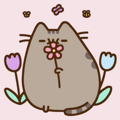 cute kawaii Pusheen Roblox decal