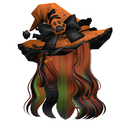 Zombie Kawaii Witch Halloween Hair