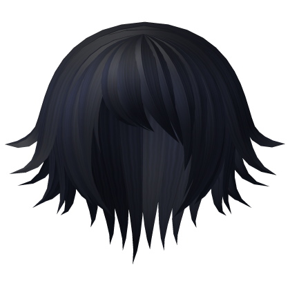 goth vampire bob hair midnight