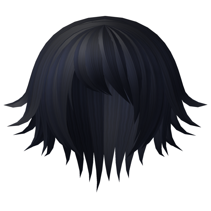 goth vampire bob hair midnight