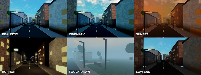 Realistic Atmosphere Kit: Day Night, Fog, 6 Looks preview 5
