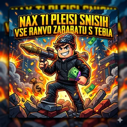NAX TI PLEISI SNOSIH VSE RANVO ZARABATU S TEBIA Roblox group icon