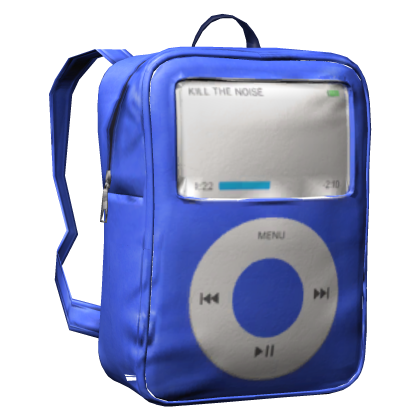 [4.0] Blue KillTheNoise Backpack Roblox item
