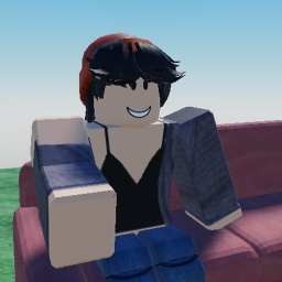 Lay on Catherine Thomas Lap! (Pog House.)