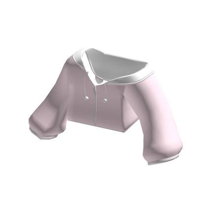 ♡ Pink Off Shoulder Cat Hoodie v2